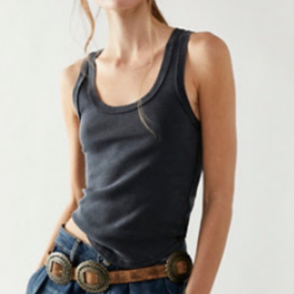 Free People We the Free Kate Scoop Tee size L